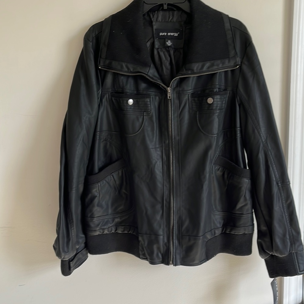 Pure energy black jacket size 1X